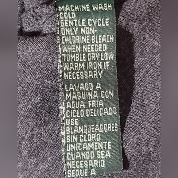 Lauren Raplh Lauren Gray Polo Mens Long Sleeves Classic Sweater Size XL - Picture 7 of 8